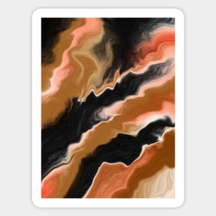 Abstract digital watercolor 96 Sticker